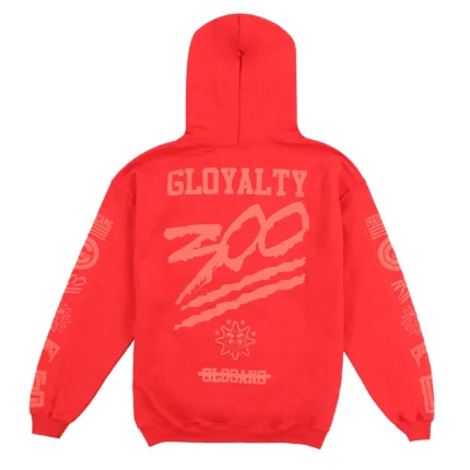 300 Gloyalty Hoodie (RedElectric Red)