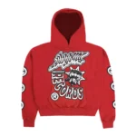 Glo Records Hoodie (Red)